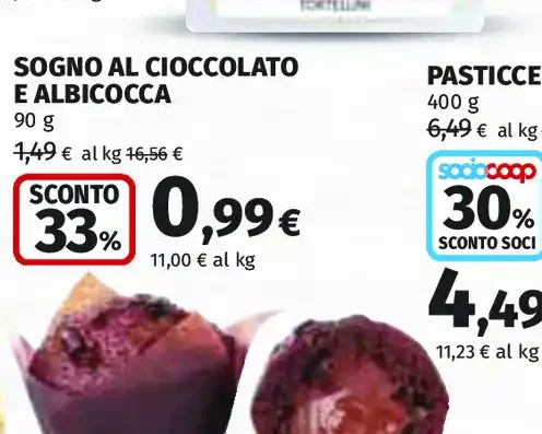 Sogno al cioccolato e albicocca