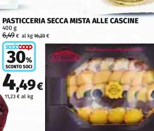 Pasticceria secca mista alle cascine