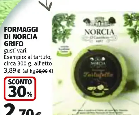 Formaggi di Norcia Grifo
