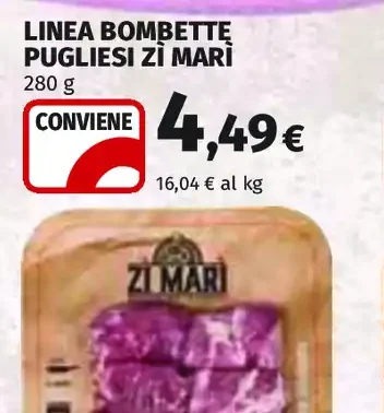 Linea bombette pugliesi Zi Mari