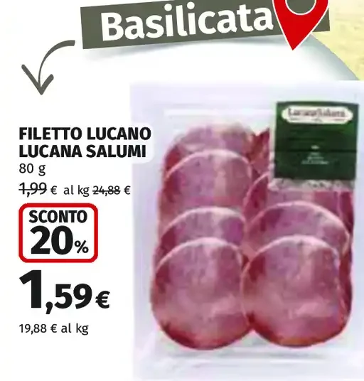 Filetto lucano Lucana Salumi