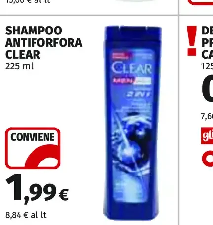 Shampoo antiforfora Clear