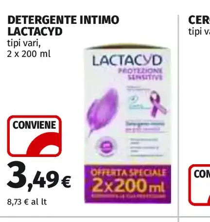 Detergente intimo Lactacyd