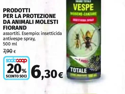 Prodotti per la protezione da animali molesti Fiorand