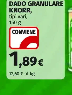 Dado granulare Knorr