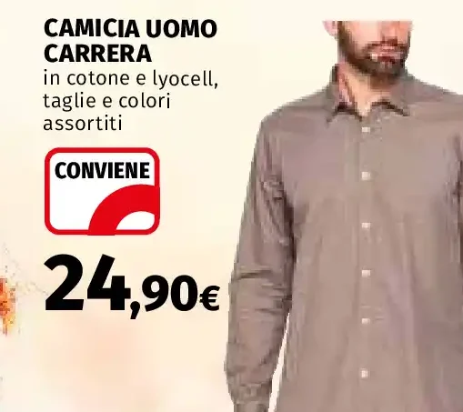 Camicia uomo Carrera