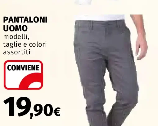Pantaloni uomo