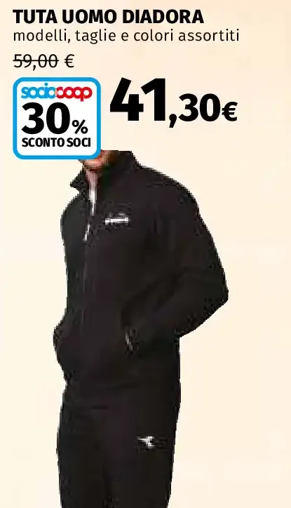 Tuta uomo Diadora