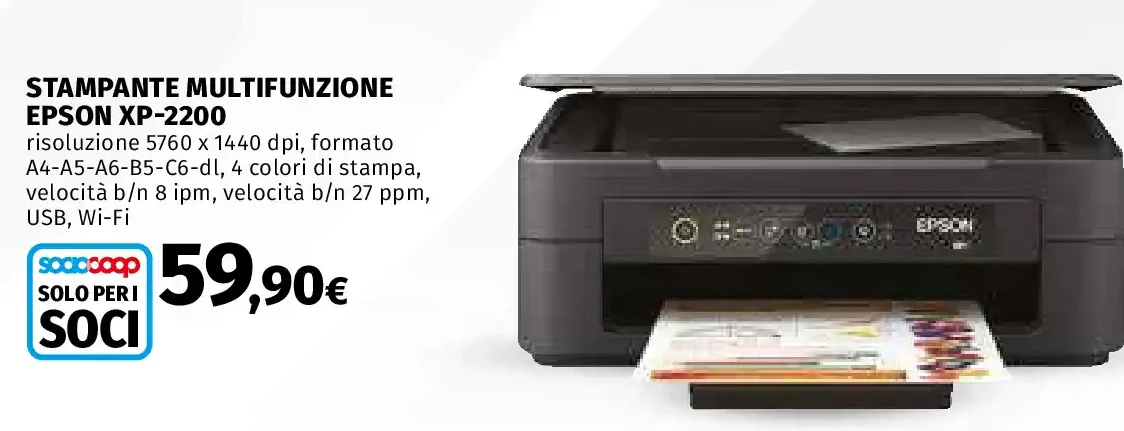 Stampante multifunzione Epson XP-2200