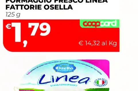 Formaggio fresco Linea Fattorie Osella