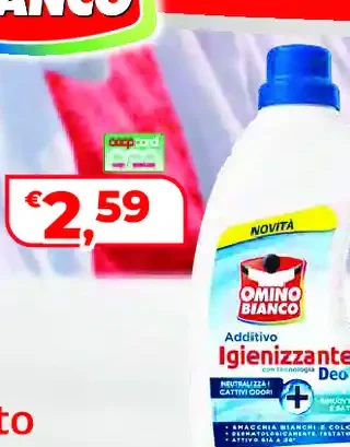 Omino Bianco igienizzante