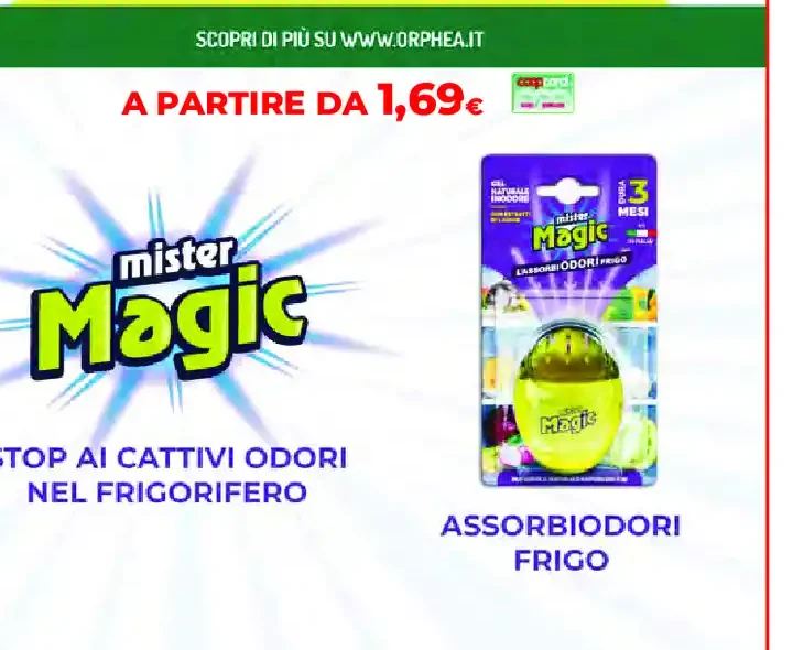 Mister Magic assorbiodori frigo