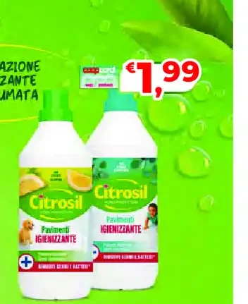 Citrosil detergente igienizzante