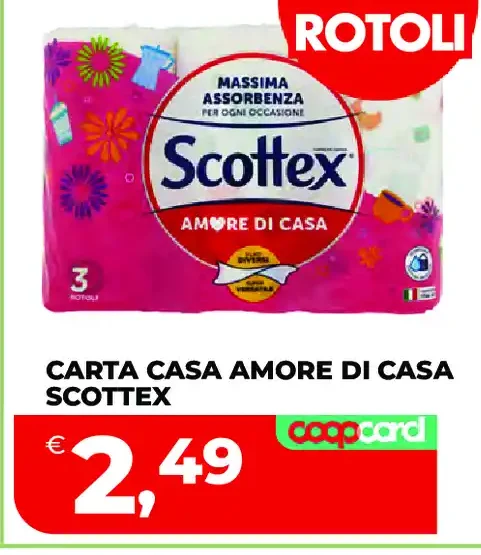 Carta casa Scottex