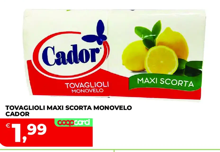 Tovaglioli monovelo Cador