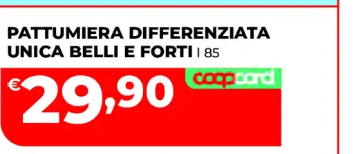 Pattumiera differenziata unica Bell e Forti