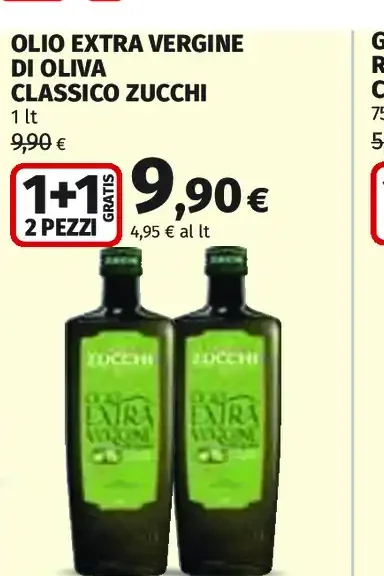 Olio extra vergine di oliva classico Zucchi