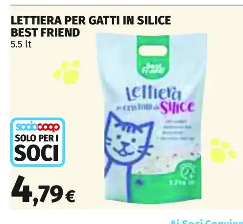 Lettiera per gatti in silice Best Friend
