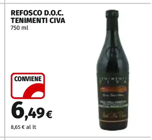 Refosco DOC Tenimenti Civa