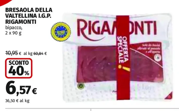 Bresaola della Valtellina I.G.P. Rigamonti