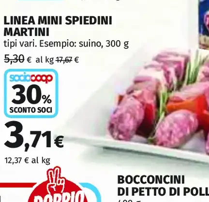 Linea mini spiedini Martini