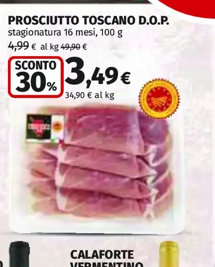 Prosciutto Toscano DOP