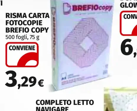 Risma carta fotocopie Brefio Copy