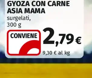 Gyoza con carne Asia Mama