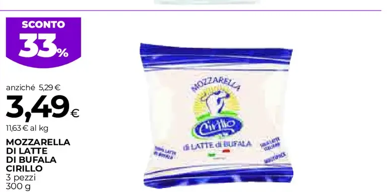 Mozzarella di latte di bufala