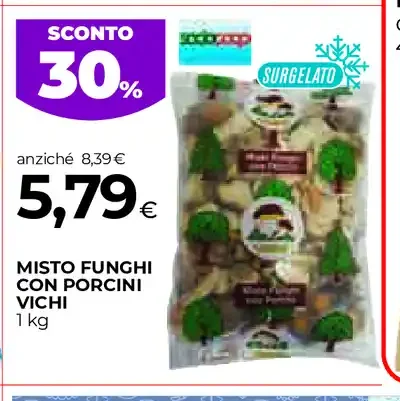 Misto funghi con porcini Vichi