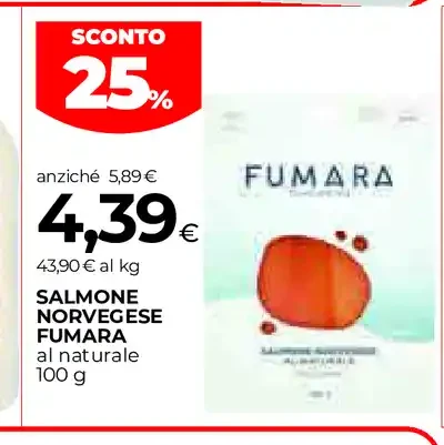Salmone norvegese Fumara