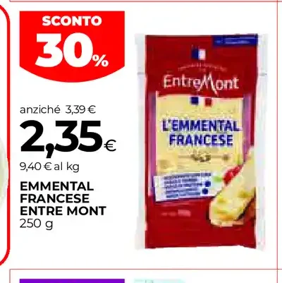 Emmental francese Entre Mont