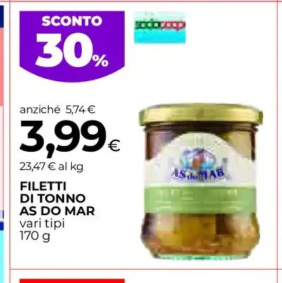 Filetti di tonno As do Mar
