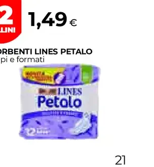 Assorbenti Lines Petalo