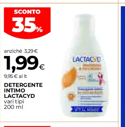 Detergente intimo Lactacyd