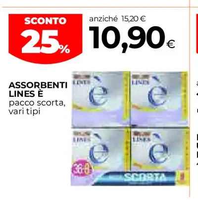 Assorbenti Lines e