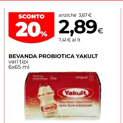 Bevanda probiotica Yakult