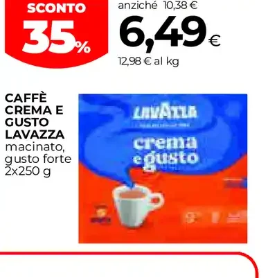 Caffè Crema e Gusto Lavazza