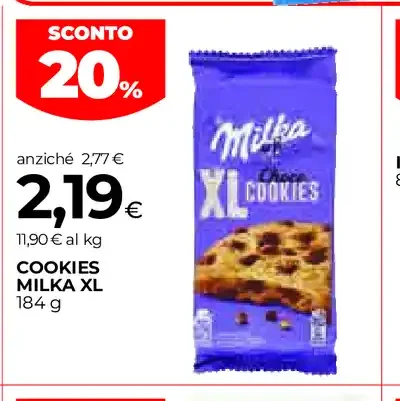 Cookies Milka XL