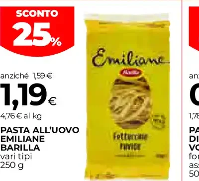 Pasta all'uovo Emiliane Barilla