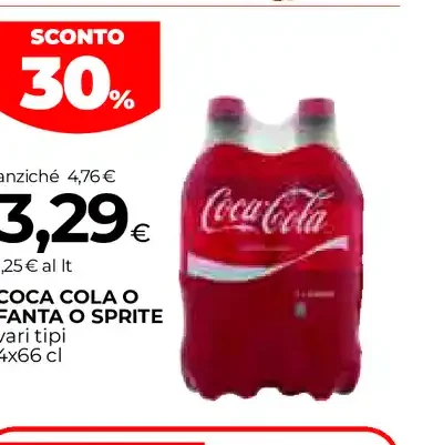 Coca Cola o Fanta o Sprite
