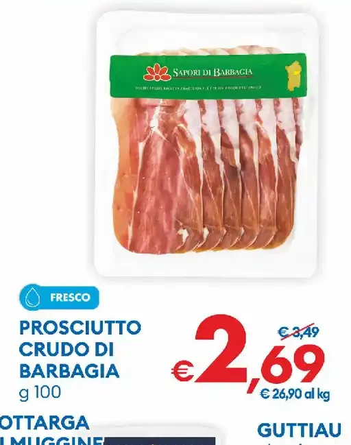 Prosciutto crudo di Barbagia