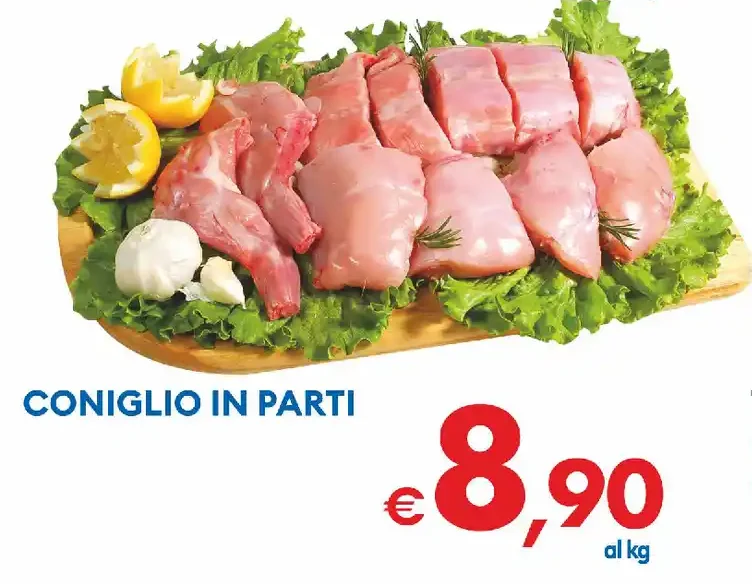 Coniglio in parti