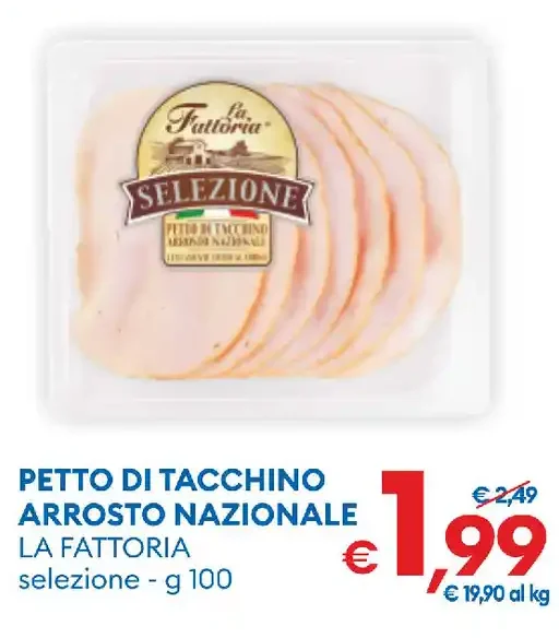 Petto di tacchino arrosto nazionale