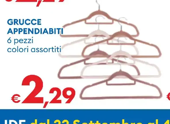 Grucce appendiabiti