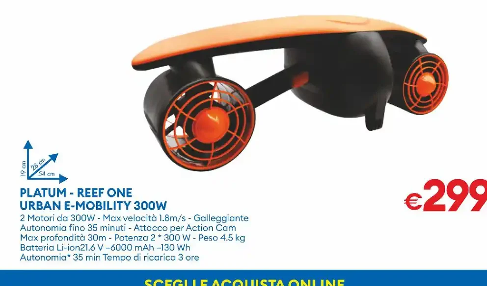 Platinum - Reef One Urban E-Mobility 300W