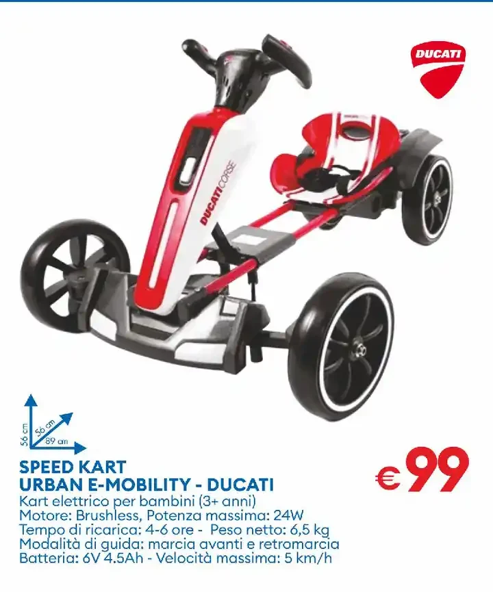 Speed Kart Urban E-Mobility - Ducati