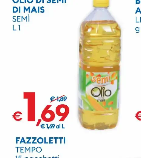 Olio di semi di mais Semi