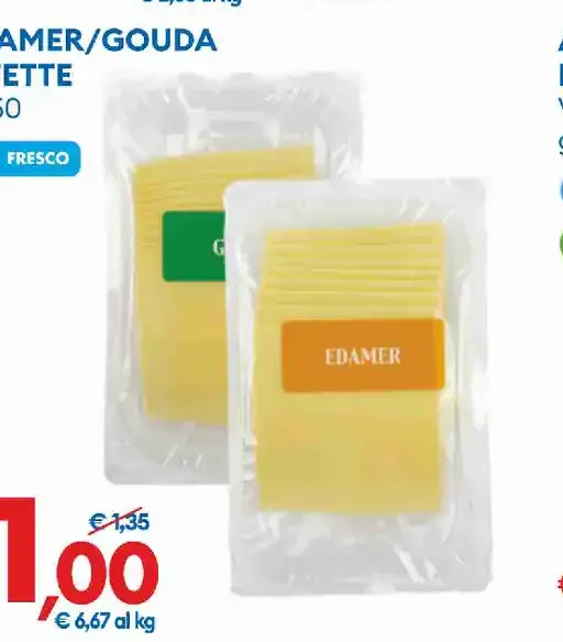 Edamer/Gouda a fette