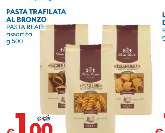 Pasta trafilata al bronzo